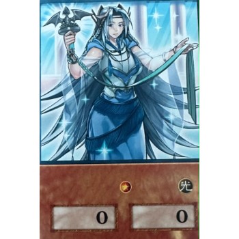 Yu-Gi-Oh Priestess with Eyes of Blue Anime Single Card
