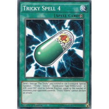 Yu-Gi-Oh - Tricky Spell 4 YGLD-ENC33