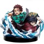 Demon Slayer: Kimetsu no Yaiba PVC Statue Tanjiro & Giyuu 13cm