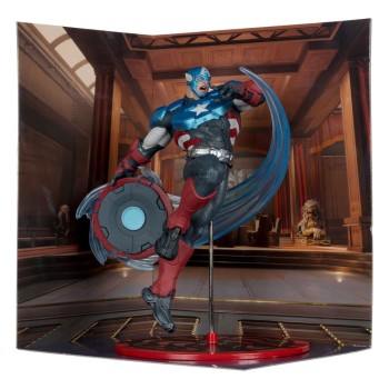 Marvel Rivals Collection 1/10 Action Figure Captain America 20cm