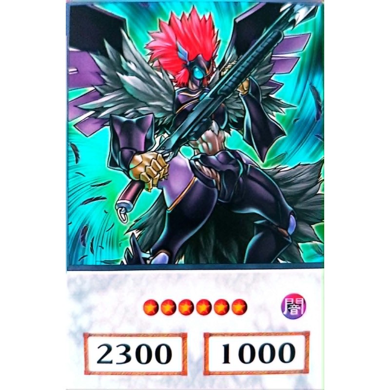 Yu-Gi-Oh 5DS Blackwing Armed Wing Anime Single Card