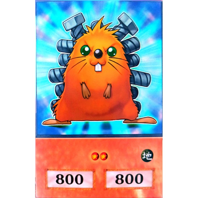 Yu-Gi-Oh 5DS Quillbolt Hedgehog Anime Single Card