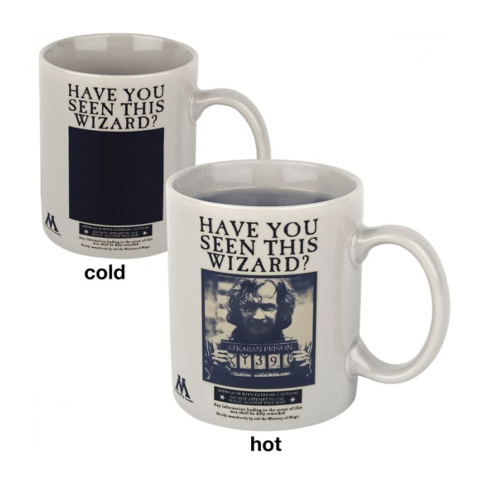 Harry Potter Heat Change Mug Wanted Sirius Black 315ml