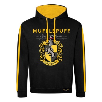 Harry Potter High quality Officially licensed Hooded Sweater Property of Hufflepuff 100% Cotton S