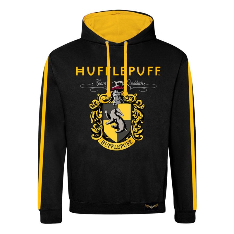 Harry Potter High quality Officially licensed Hooded Sweater Property of Hufflepuff 100% Cotton S