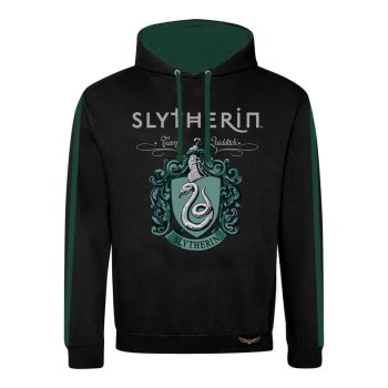 Harry Potter High quality Officially licensed Hooded Sweater Property of Slytherin 100% Cotton S