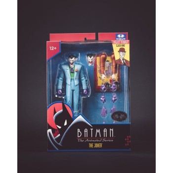 Batman: The Animated Series DC Direct Build-A Action Figures Wave 7 Joker (Blue Suit) (Platinum Edition) 15cm CHASE