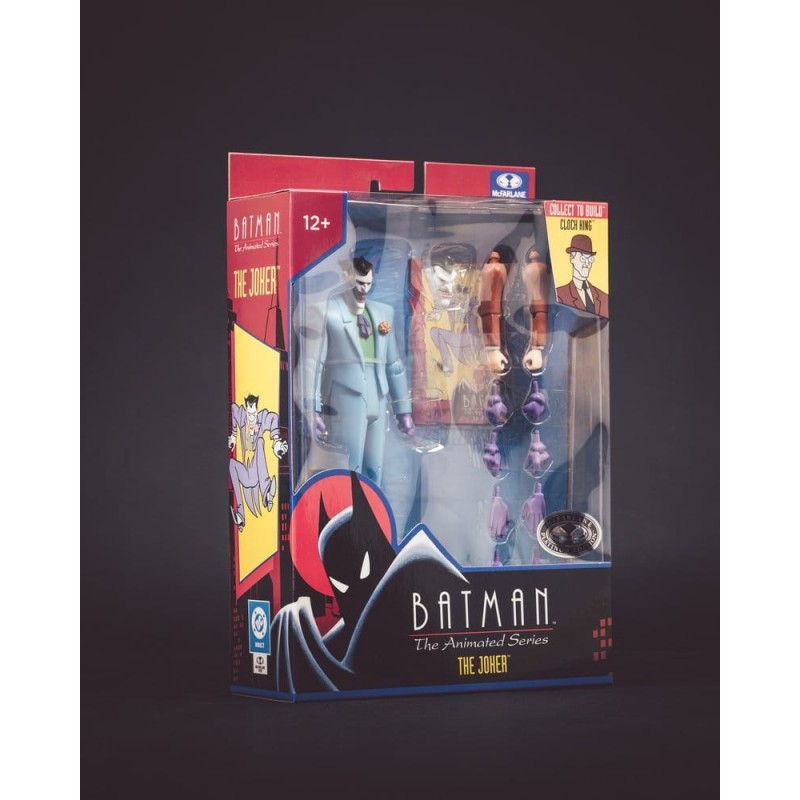 Batman: The Animated Series DC Direct Build-A Action Figures Wave 7 Joker (Blue Suit) (Platinum Edition) 15cm CHASE