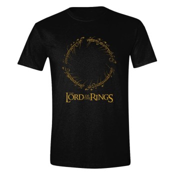 Lord of the Rings High quality Officially licensed T-Shirt Logo Inscription 100% Cotton L