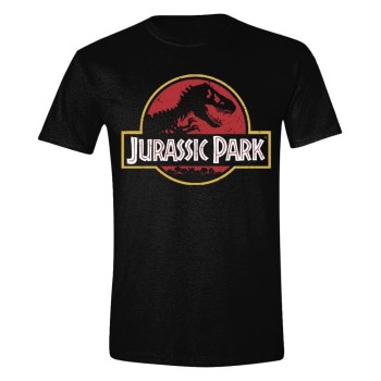 Jurassic Park High quality Officially licensed 100% Cotton T-Shirt Vintage Logo S