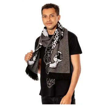 Harry Potter Scarf Dark Arts Spell Long Length Black