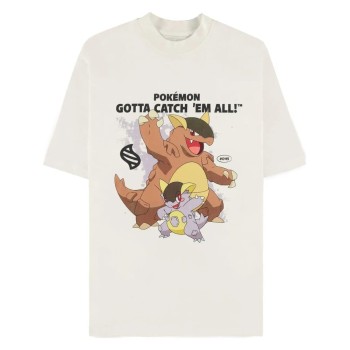 Pokémon High-quality Officially licensed T-Shirt Kangaskhan 100% cotton L
