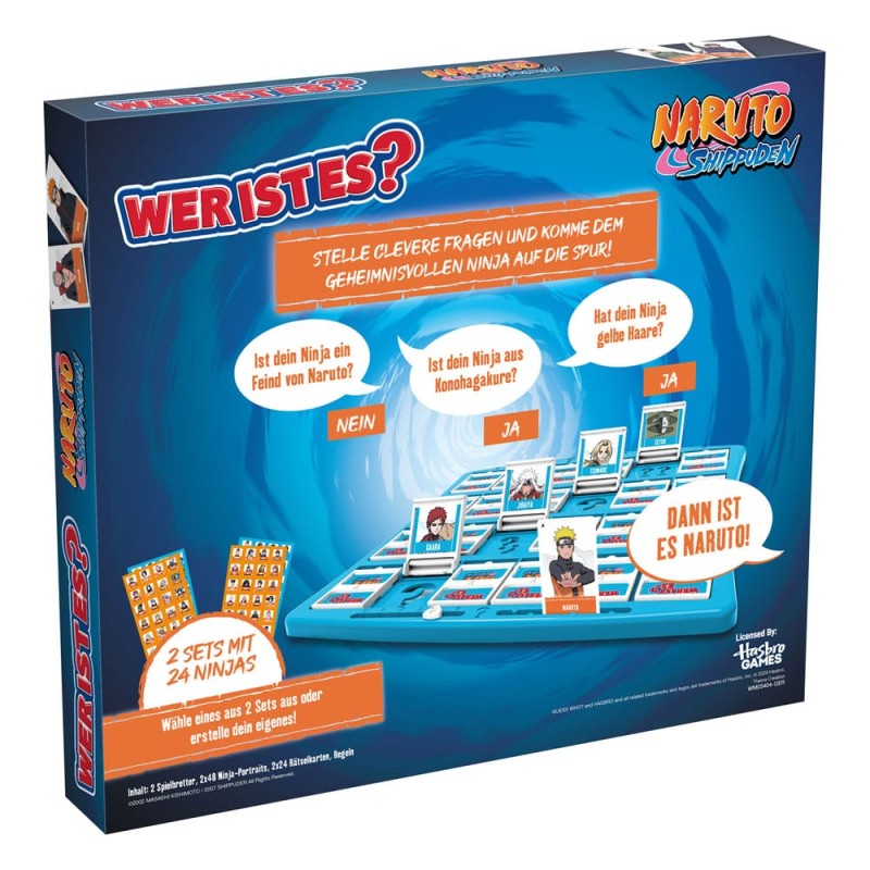 Naruto Board Game Guess Who *German Version*