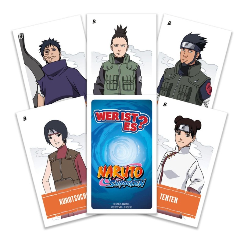 Naruto Board Game Guess Who *German Version*
