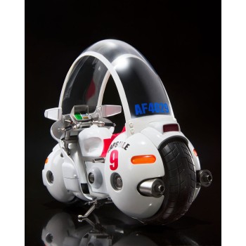 Dragon Ball S.H. Figuarts Vehicle with Figure Bulma's Motorcycle Hoipoi Capsule No. 9 17cm