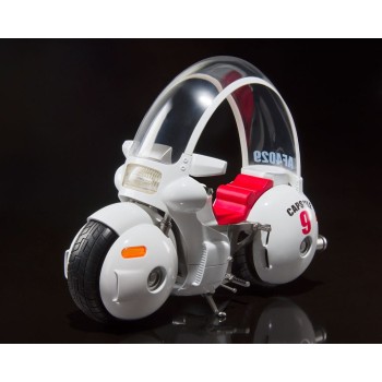 Dragon Ball S.H. Figuarts Vehicle with Figure Bulma's Motorcycle Hoipoi Capsule No. 9 17cm