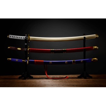 One Piece Proplica Replicas 1/1 Roronoa Zoro Three Sword Style Swords Set 95cm