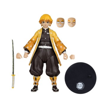 Demon Slayer: Kimetsu no Yaiba Action Figure Zenitsu Agatsuma Plantinum Edition 15cm