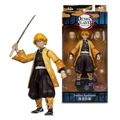 Demon Slayer: Kimetsu no Yaiba Action Figure Zenitsu Agatsuma Plantinum Edition 15cm