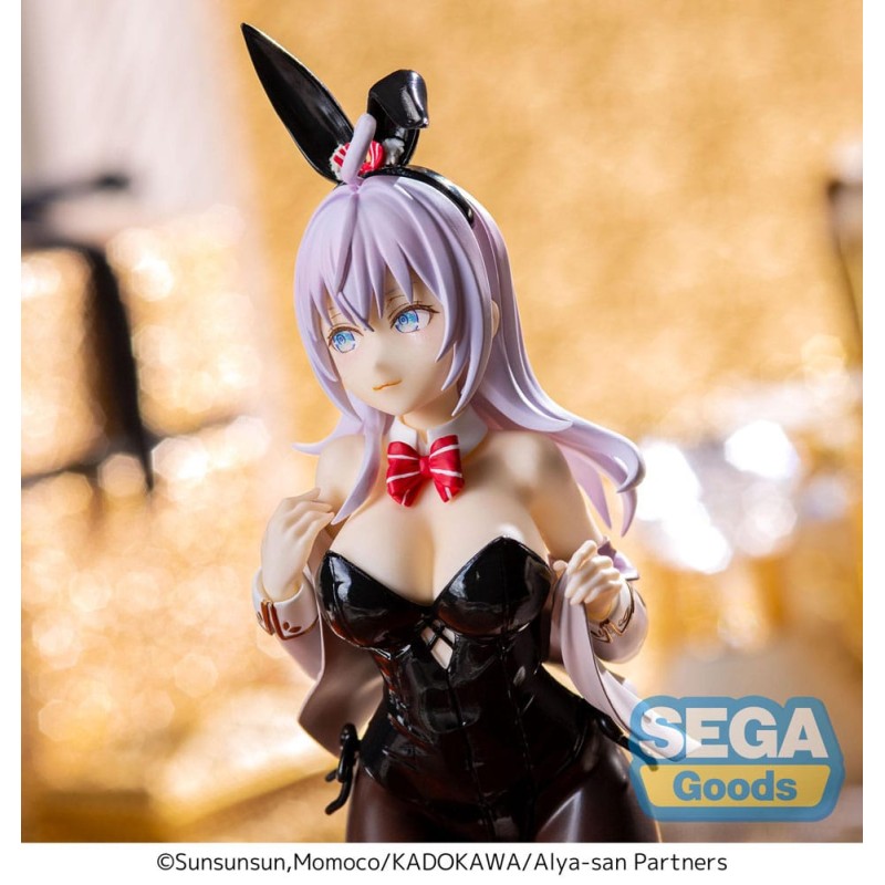 Alya Sometimes Hides Her Feelings in Russian Luminasta PVC Statue Alya Bunny Ver. 20cm