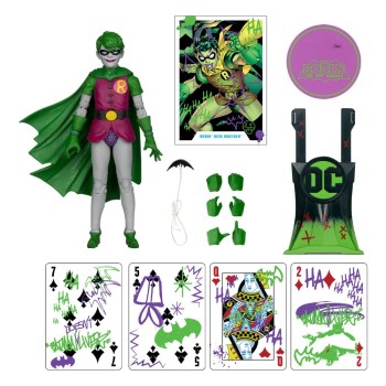 DC Rebirth DC Multiverse Action Figure Robin (Dick Grayson) (Jokerized) (Gold Label) 18cm