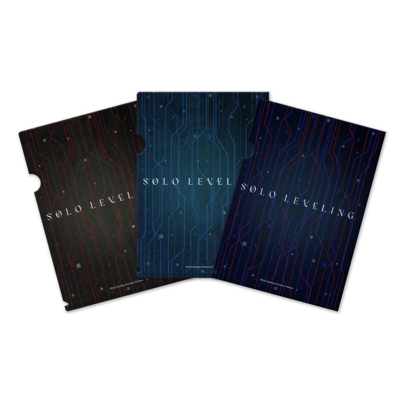 Solo Leveling Clearfile 3-Set