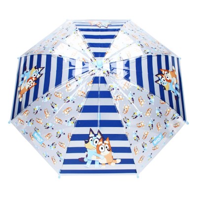 Bluey Officially licensed Umbrella - Bluey & Bingo Rainy Days Kids 71cm