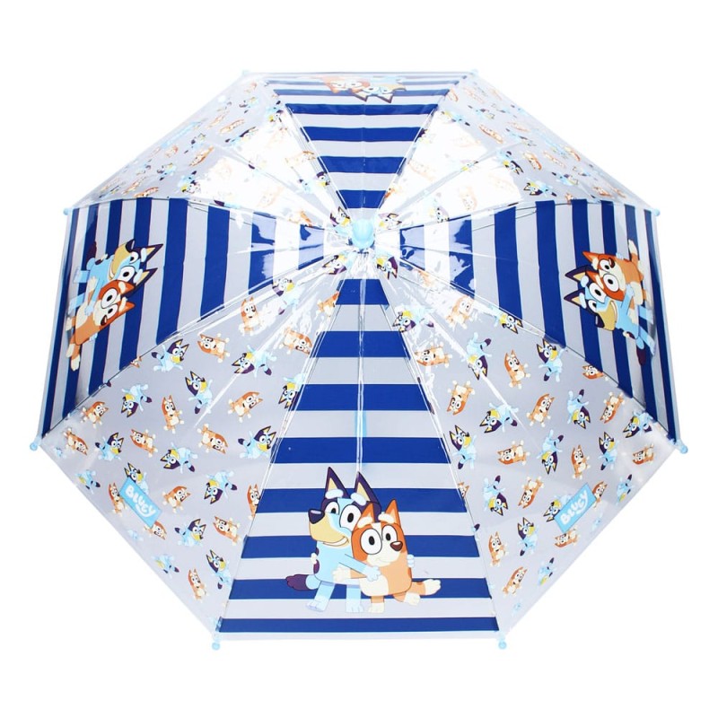 Bluey Officially licensed Umbrella - Bluey & Bingo Rainy Days Kids 71cm