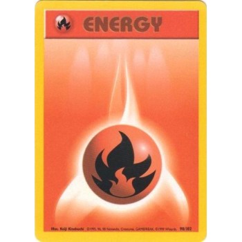 Pokemon Fire Energy-98/102 Single Card