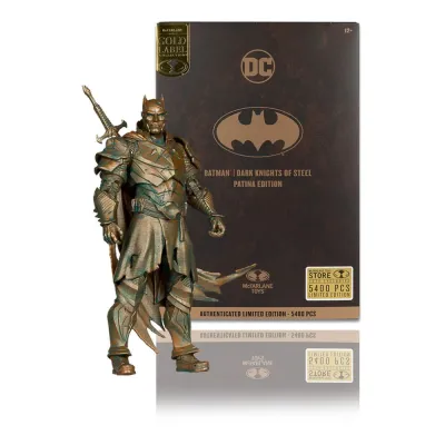 DC Multiverse Action Figure Batman (Dark Knights of Steel) (Gold Label) 18cm