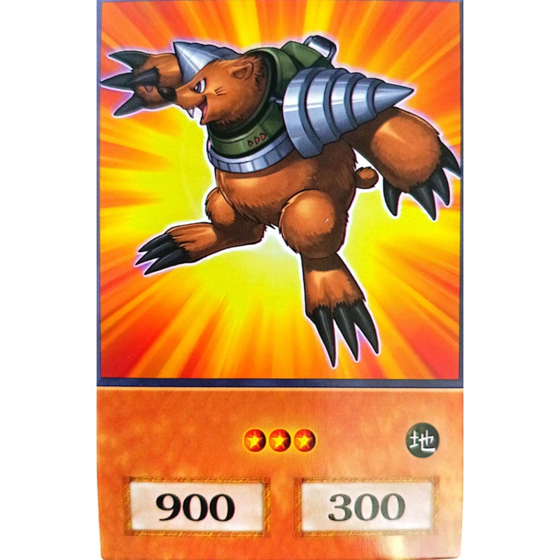 Yu-Gi-Oh GX Neo-Spacian Grand Mole Anime Single Card
