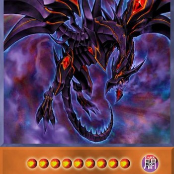 Yu-Gi-Oh GX Red-Eyes Darkness Dragon Anime Single Card