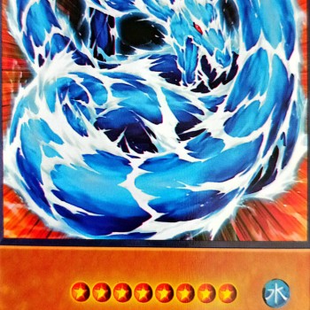 Yu-Gi-Oh GX Water Dragon Anime Single Card