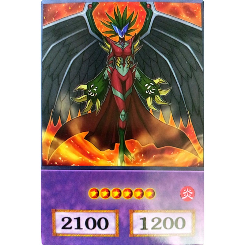 Yu-Gi-Oh GX Evil HERO Inferno Wing Anime Single Card