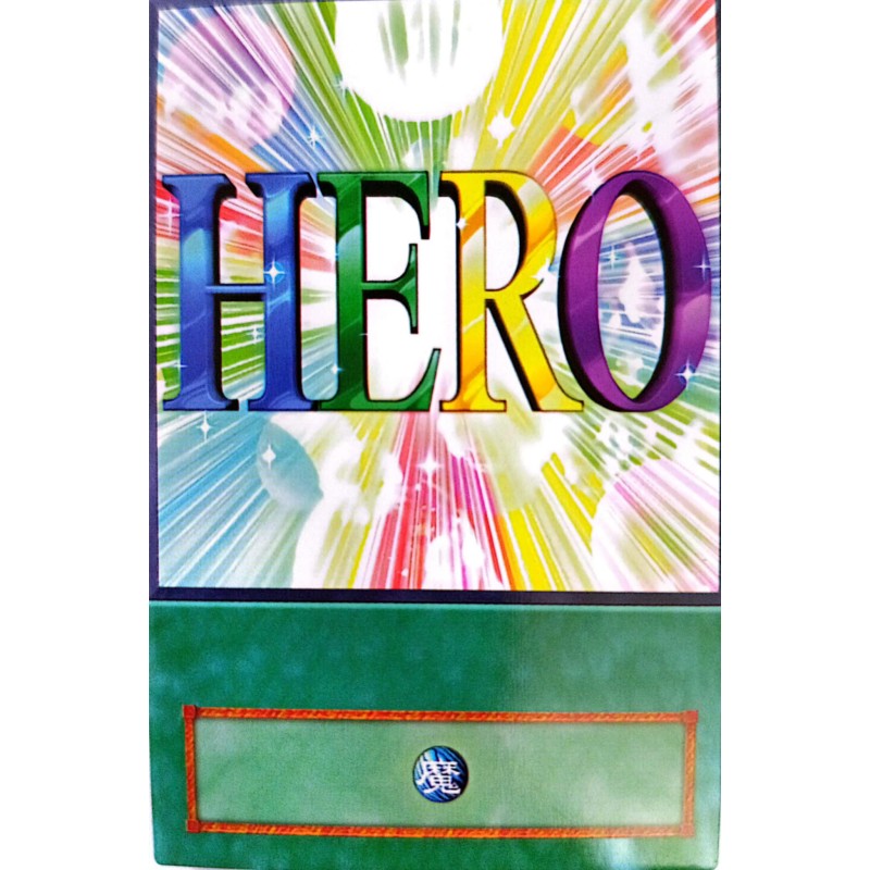 Yu-Gi-Oh GX Hero Flash!! Anime Single Card
