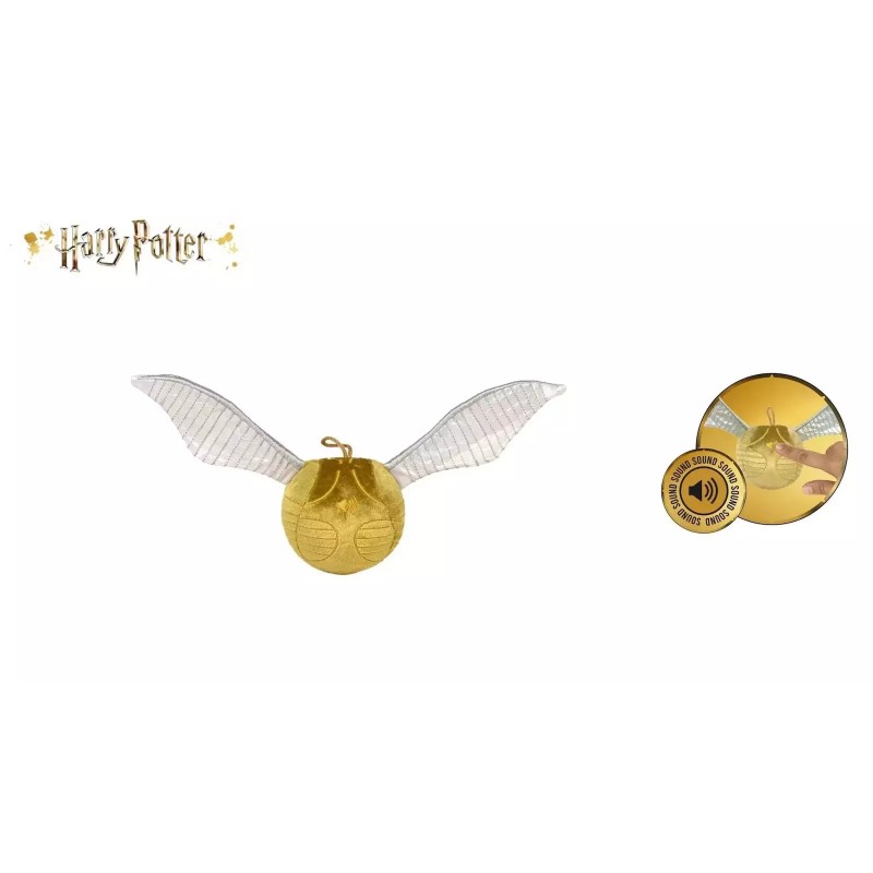 Play By Play Λούτρινο Harry Potter Golden Snitch με Ήχο 22 εκ.