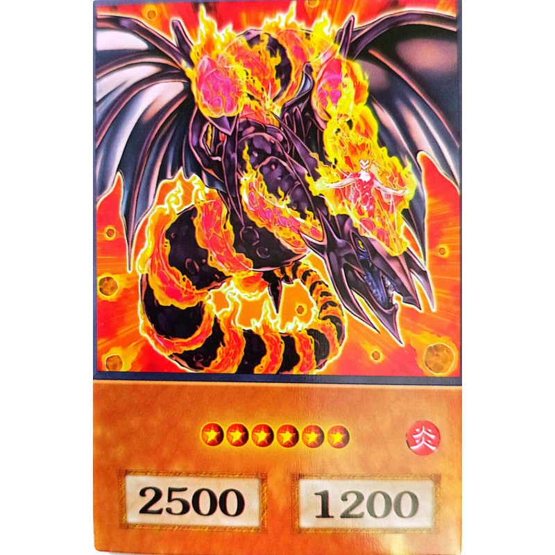 Yu-Gi-Oh GX - Volcanic Queen Anime Single Card