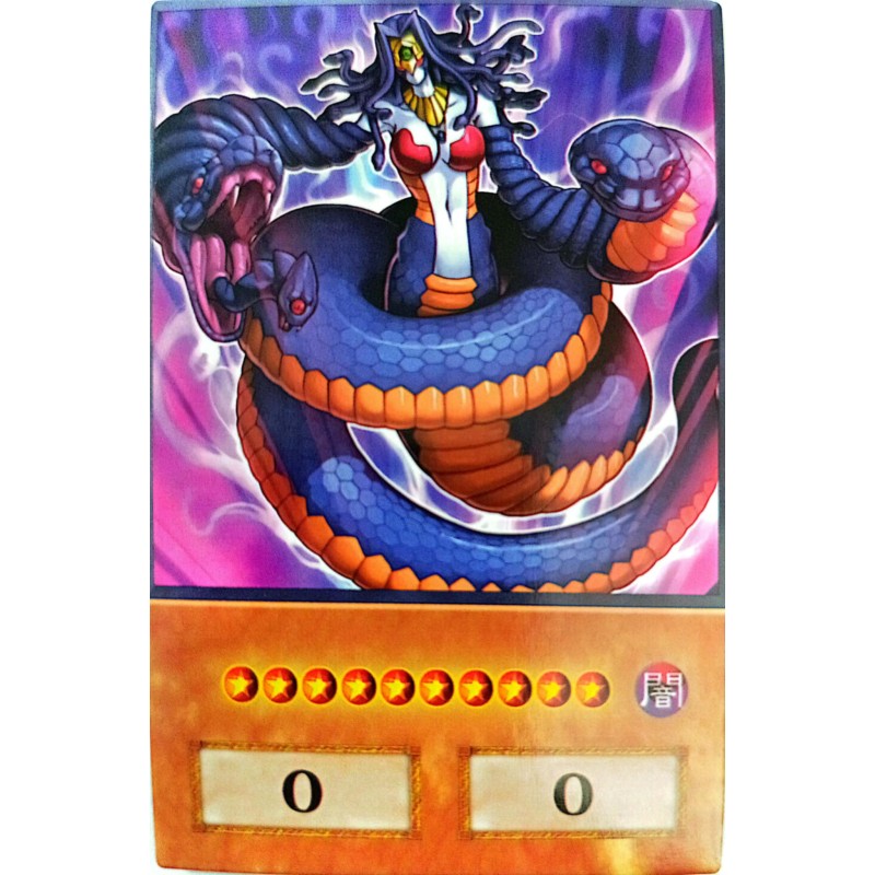 Yu-Gi-Oh GX - Vennominaga the Deity of Poisonous Snakes Anime Single Card