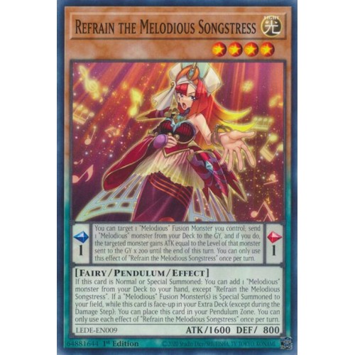 Yu-Gi-Oh - Refrain the Melodious Songstress