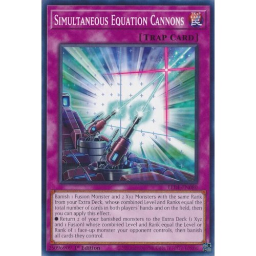 Yu-Gi-Oh - Simultaneous Equation Cannons