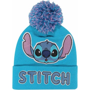 Lilo & Stitch Pom-Pom Beanie Light Blue