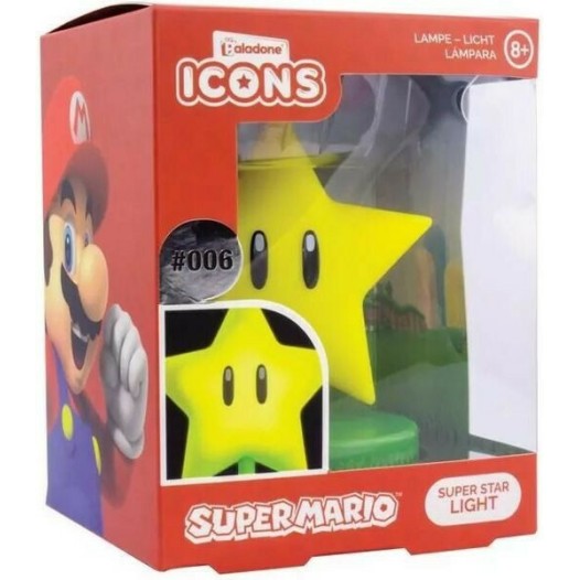 Super Mario Officially licensed Icon Light Super Star (V2)