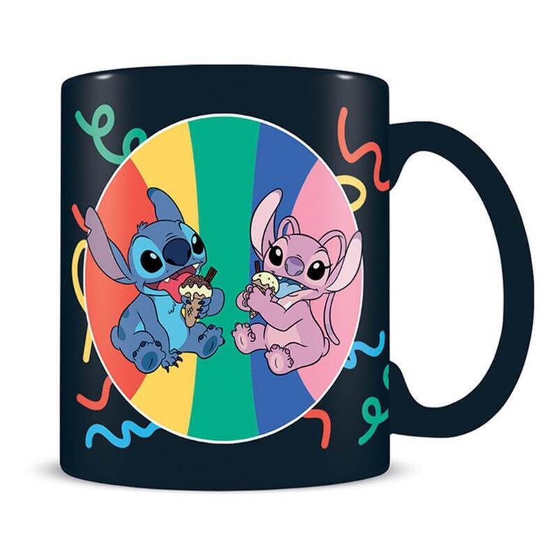 Lilo & Stitch Officially licensed Mug, Coaster and Keychain Set You´re my Fave