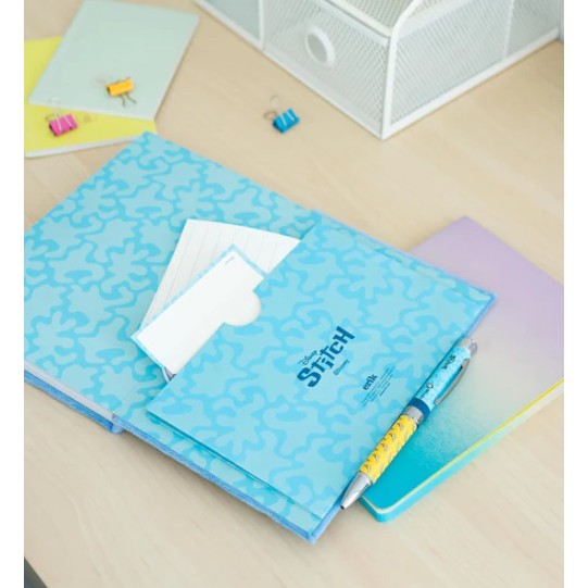 Stitch Officially licensed Premium Plush Notebook A5 with pen Tropical