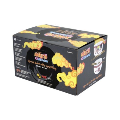 Naruto Shippuden Ramen Bowl with Chopsticks Team Seven 414ml