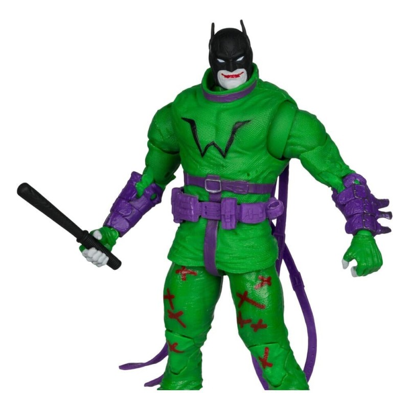 DC Multiverse Action Figure Batman (Batman: Last Knight on Earth) Jokerized (Gold Label) 18cm