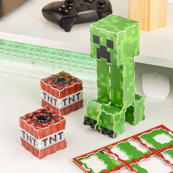 Minecraft Officially licensed Construction Kit Creeper 16cm