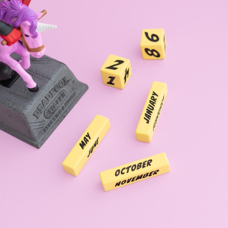 Deadpool Officially licensed 3D perpetual Calendar