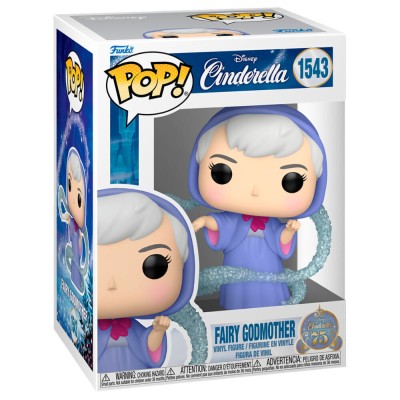 Cinderella 75th Anniversary POP! Disney Vinyl Figure Fairy GM 9cm #1543