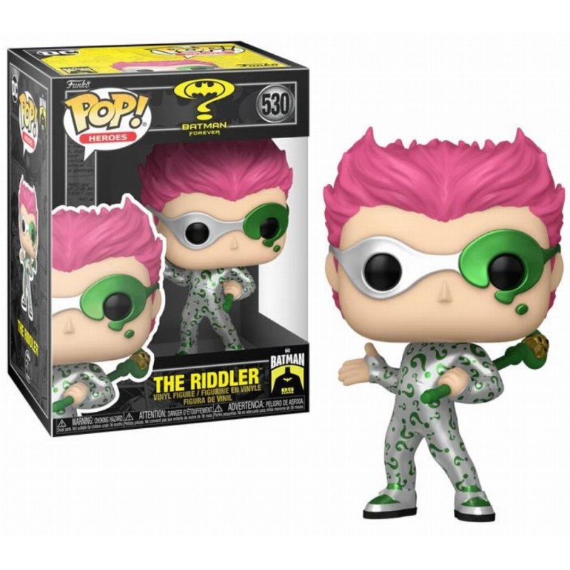 Batman 85th Anniversary POP! Movies Vinyl Figure The Riddler (MT) 9cm 530